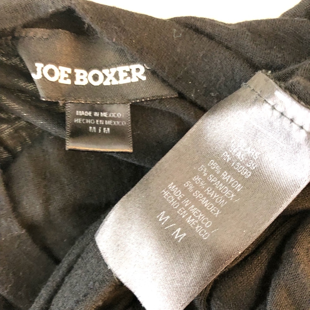 Joe Boxer Black Cold Shoulder Ruffle Mini Dress M - Picture 7 of 7